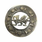 Scottish Antique Welsh Dragon Brooch