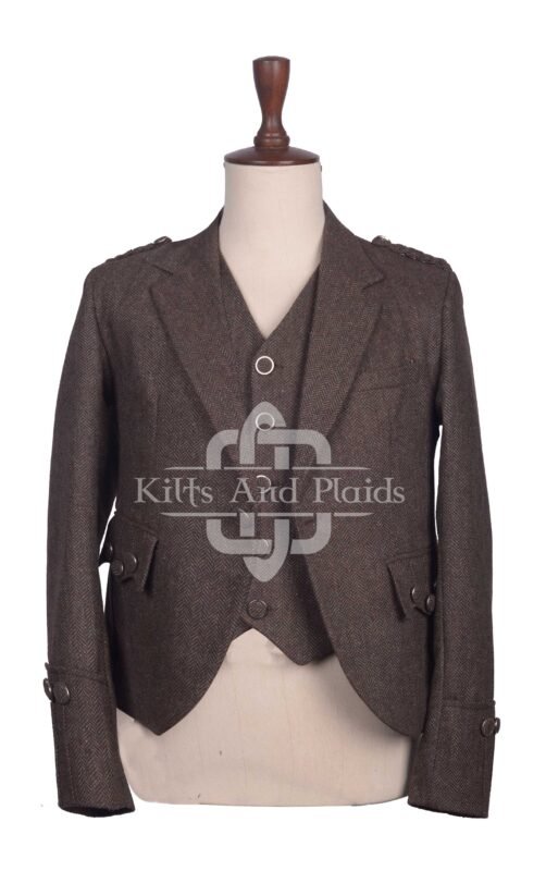 Brown Tweed Argyll Jacket