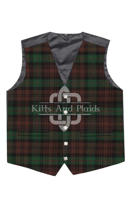 Brown Watch Tartan Argyll Vest