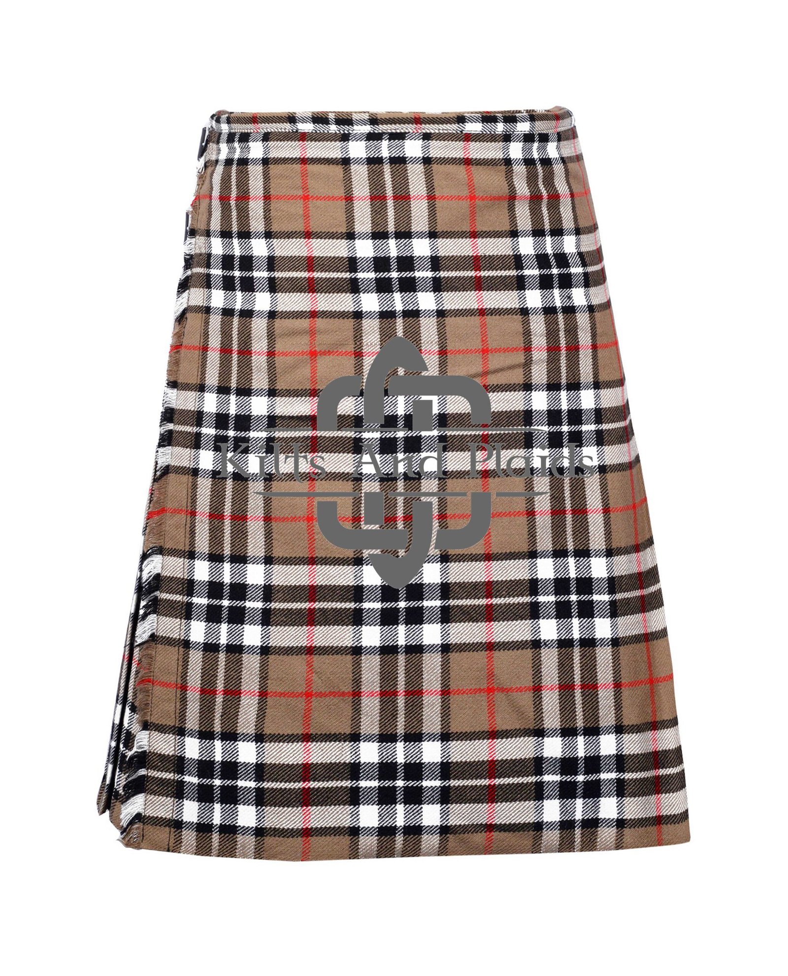 Camel Thompson Tartan 8 yard Kilt