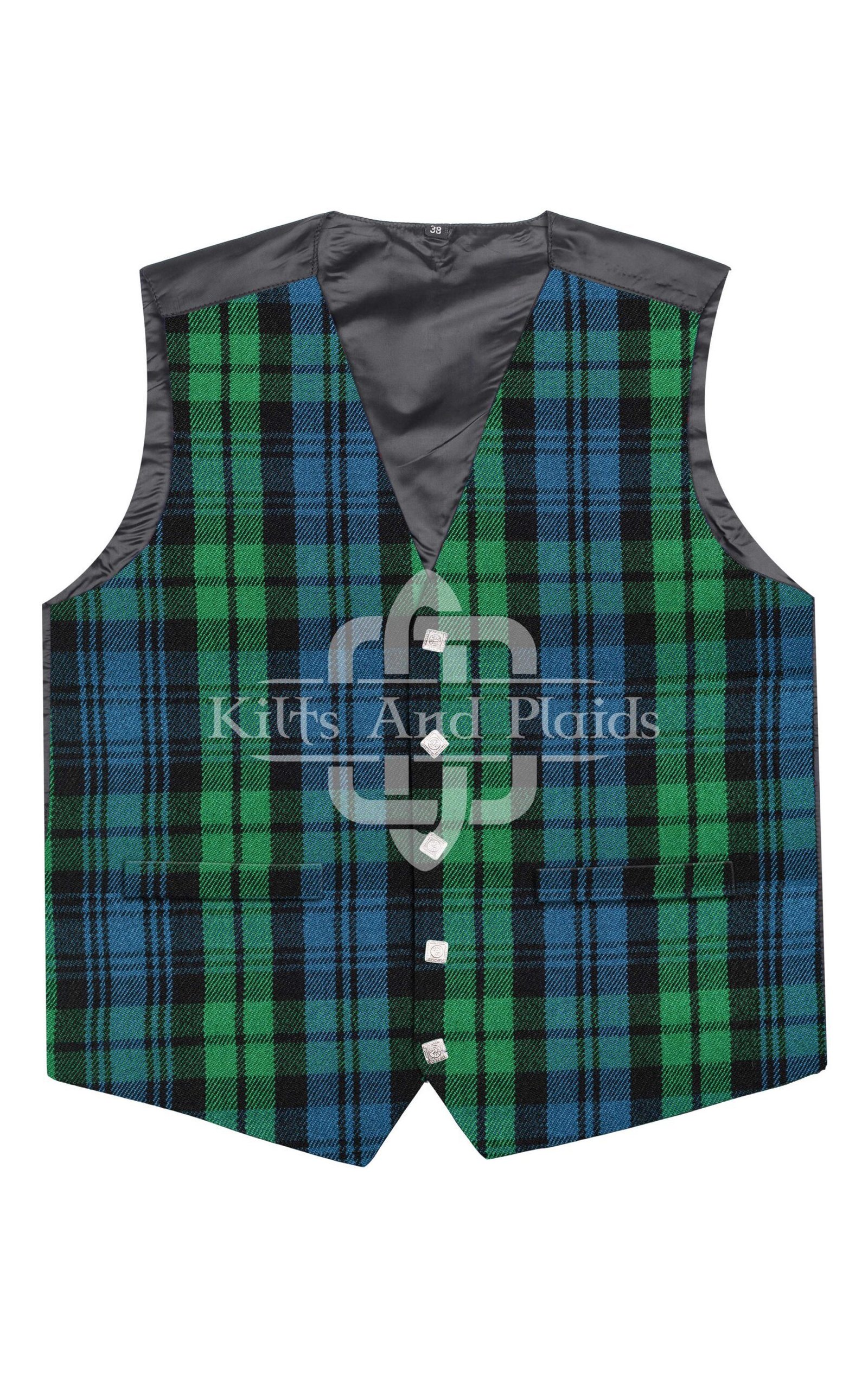 Campbell Ancient Tartan Argyll Vest Campbell Ancient Tartan Argyll Vest