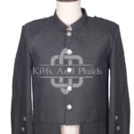 Gray Serge Wool Kenmore Doublet Jacket