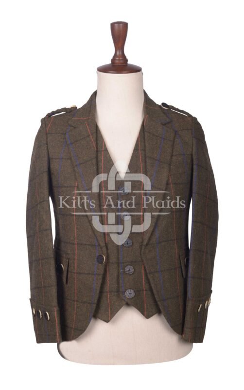 Country Brown Tweed Argyll Jackets