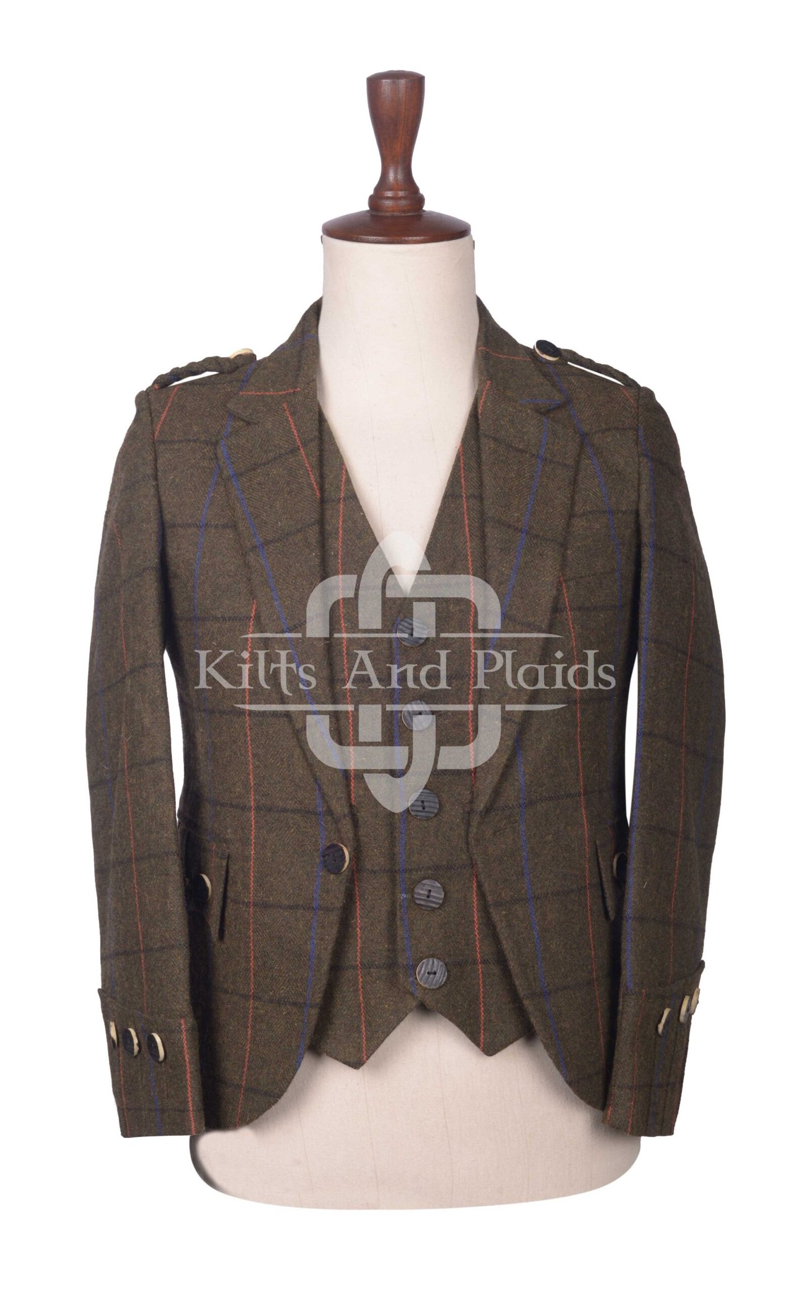 Country Brown Tweed Argyll Jackets