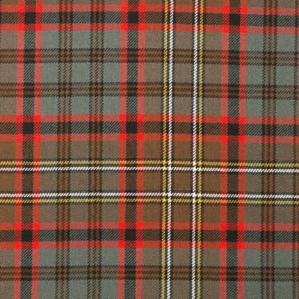 Cunningham Hunting Weathered Tartan Fabric