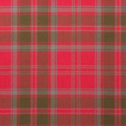 Drummond Clan Weathered Tartan Fabric