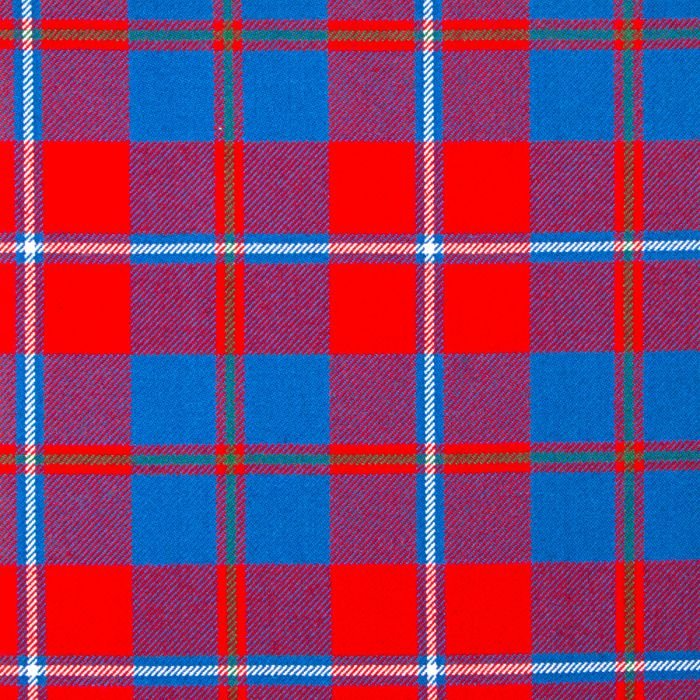 Galloway Red Modern Tartan Fabric Galloway Red Modern Tartan Fabric