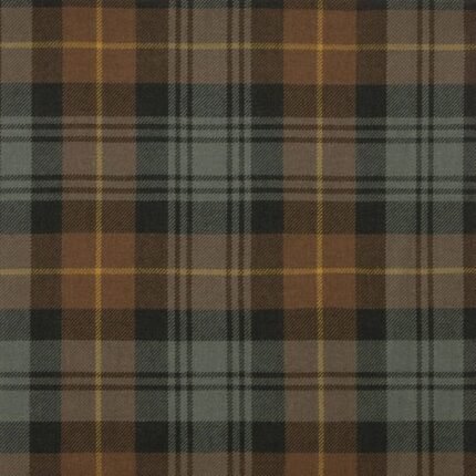 Gordon Clan Weathered Tartan Fabric