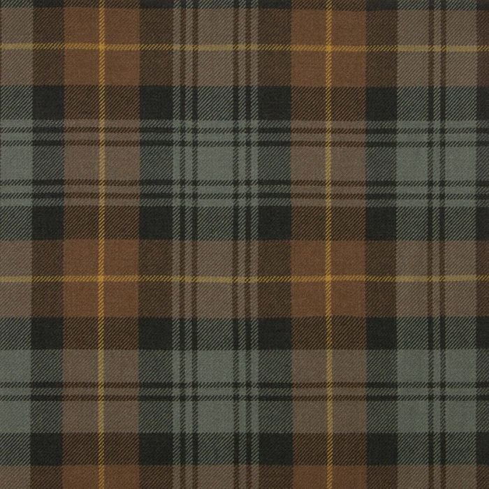 Gordon Clan Weathered Tartan Fabric Gordon Clan Weathered Tartan Fabric