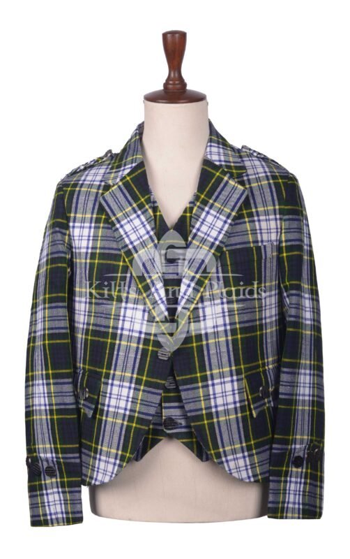 Gordon Dress Tartan Argyll Jacket