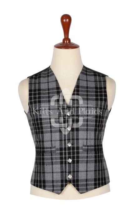 Gray Watch Tartan Vest
