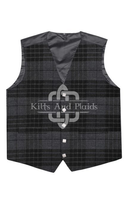 Grey Watch Tartan Argyll Vest