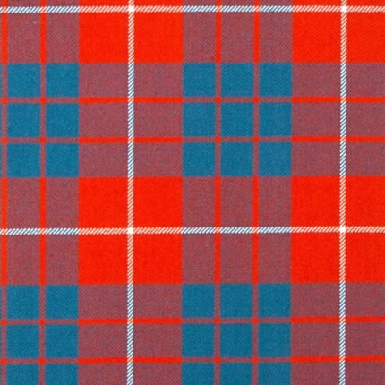 Hamilton Red Ancient Tartan Fabric