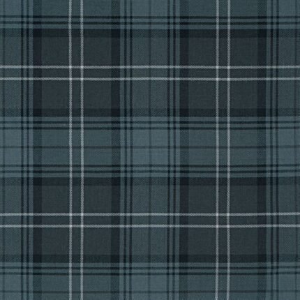 Highland Granite Modern Tartan Fabric