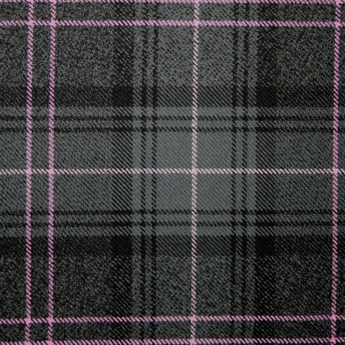 Highland Granite Pink Tartan Fabric Highland Granite Pink Tartan Fabric