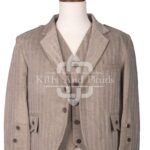 Khaki Sand Tweed Argyll Jacket