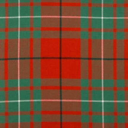MacAuley Red Ancient Tartan Fabric