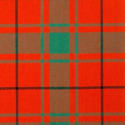MacDonald of the Isles Red Ancient Tartan Fabric