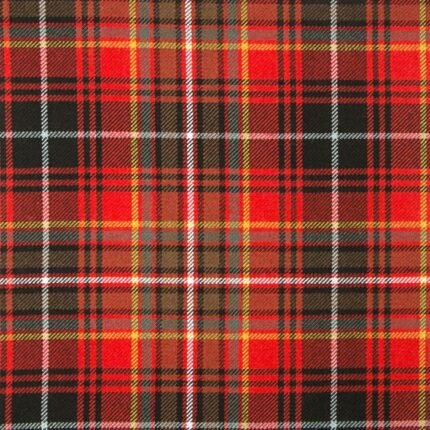 MacInnes Red Weathered Tartan Fabric