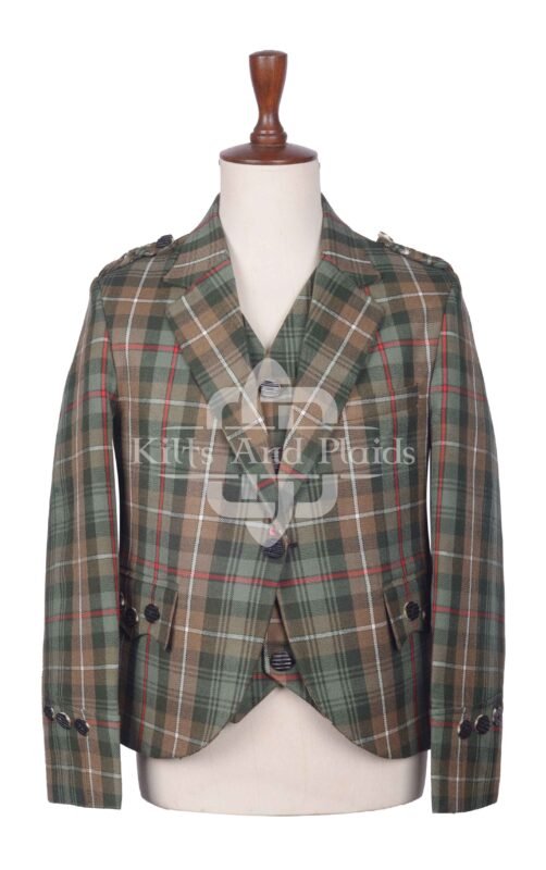Mackenzie Weathered Tartan Argyll Jacket
