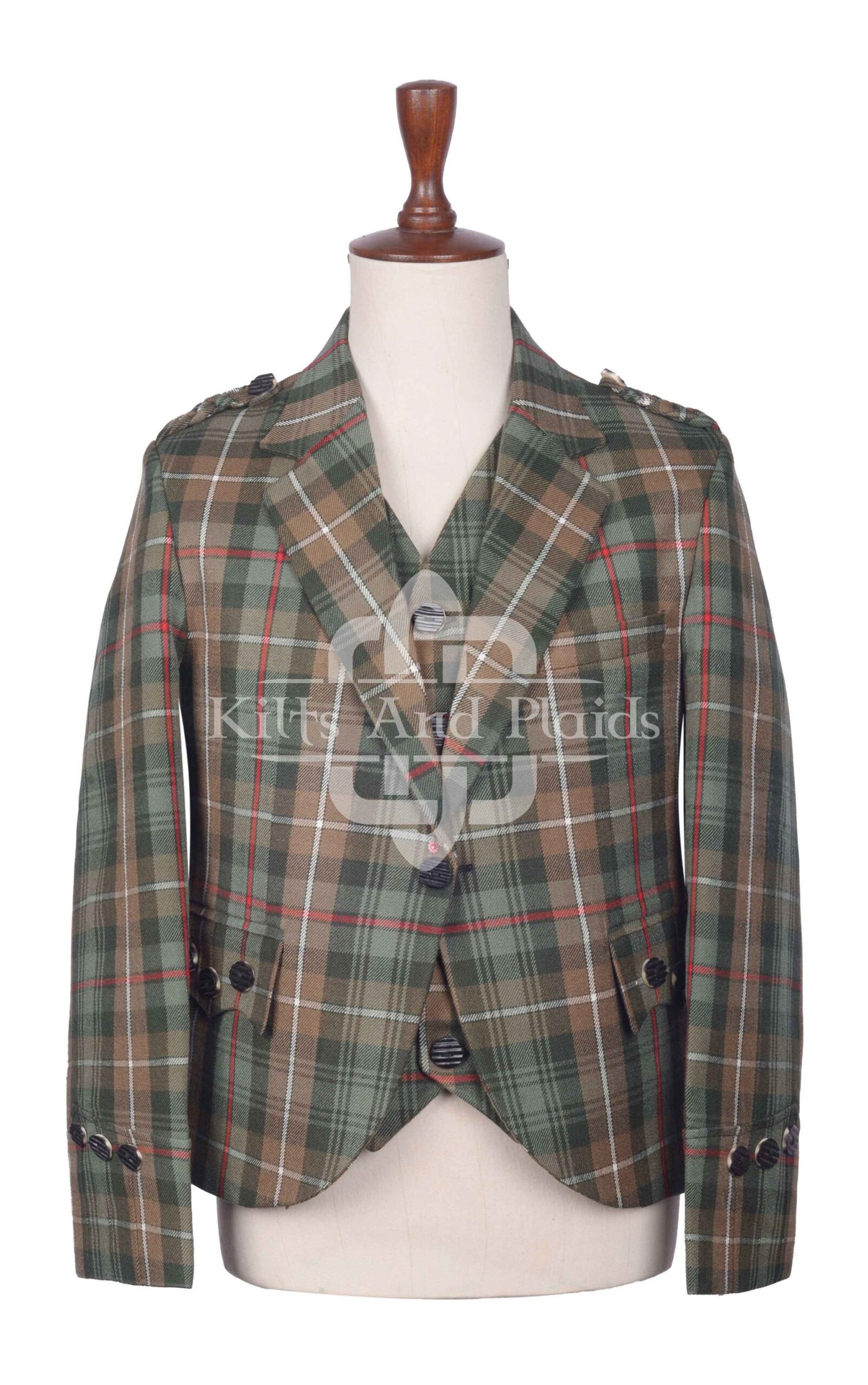 Mackenzie Weathered Tartan Argyll Jacket