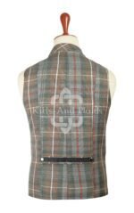 Mackenzie Weathered Tartan Punk Rock Vest