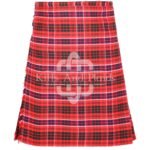 Macrae Red Tartan 8 Yard Kilt