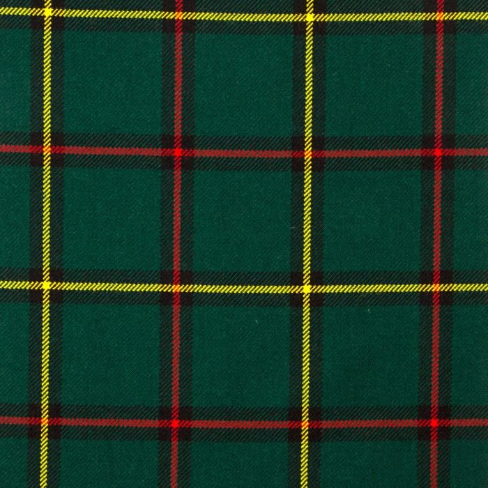 Marr Green Modern Tartan Fabric