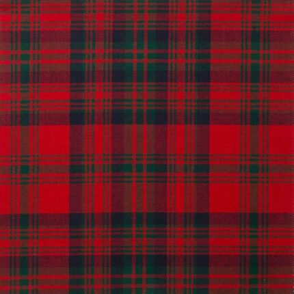 Matheson Red Modern Tartan Fabric