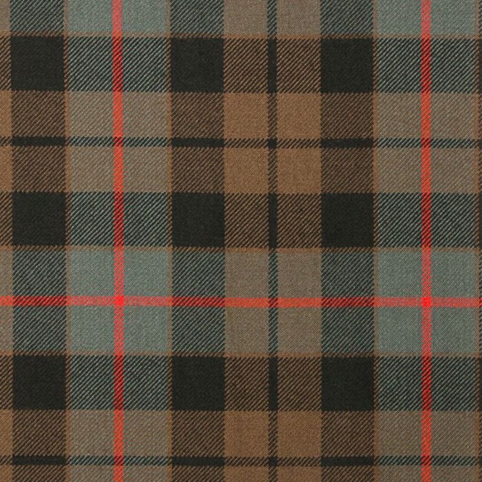 Morrison Green Weathered Tartan Fabric