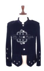 Navy Velvet Kenmore Doublet Jacket