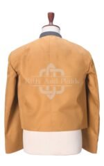 Qing Dynasty Tunic Mustard Yellow Jacket