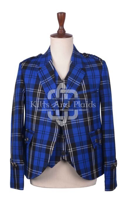 Ramsay Blue Hunting Tartan Argyll Jacket