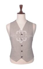 Rose Gold Tweed Argyll Waistcoat
