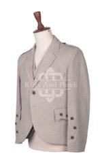 Rose Gold Tweed Argyll Jacket - Image 2