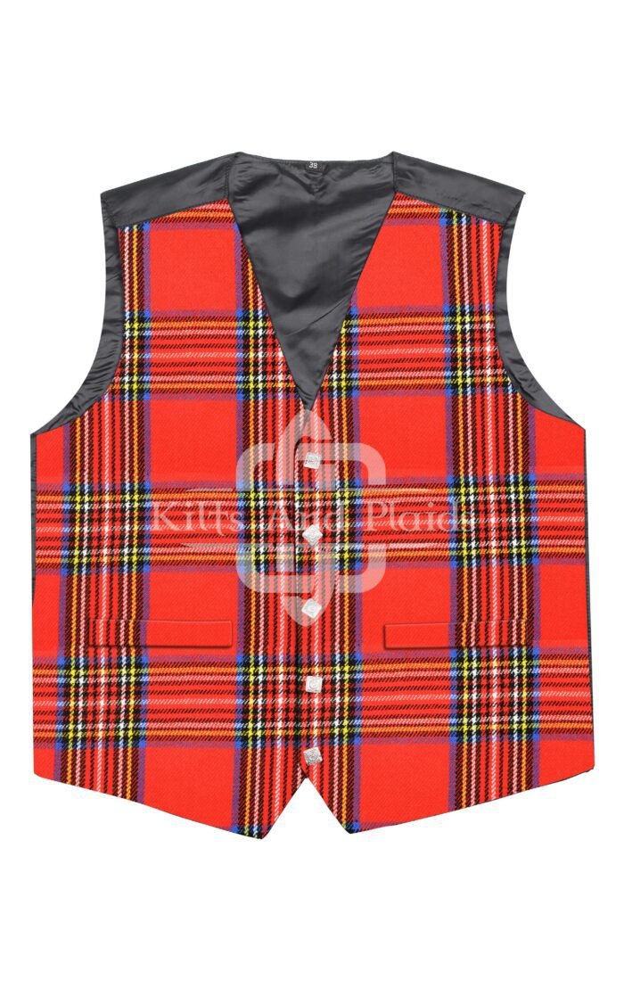 Royal Stewart Tartan Argyll Vest