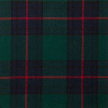 Shaw Green Modern Tartan Fabric