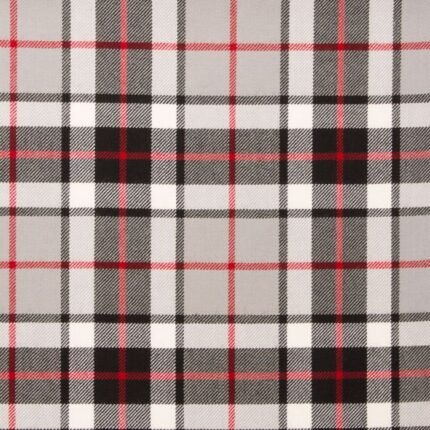 Thomson Grey Tartan Fabric