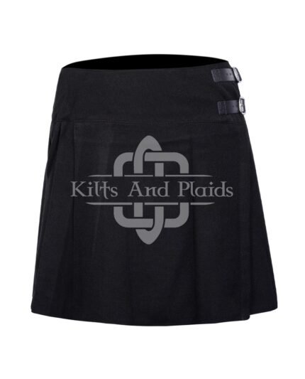 Solid Black Billie Skirt for Women