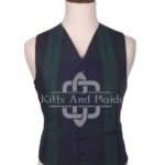 Black Watch Tartan Argyll Waistcoat