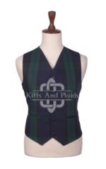 Black Watch Tartan Argyll Waistcoat