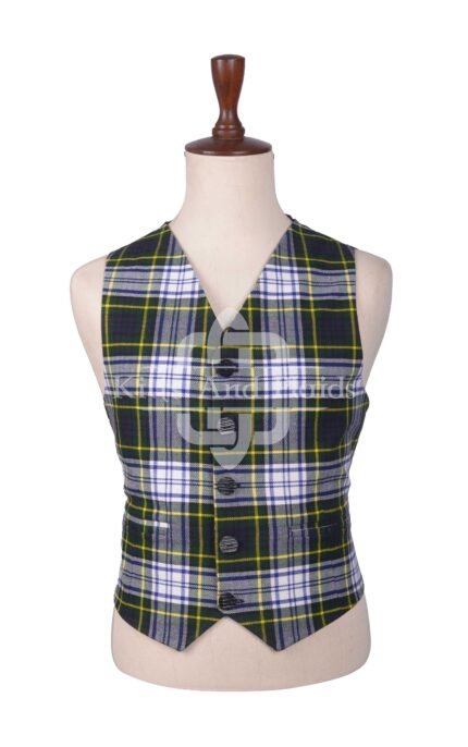 Gordon Dress Tartan Argyll Waistcoat