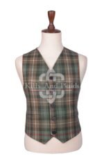Mackenzie Weathered Tartan Argyll Waistcoat