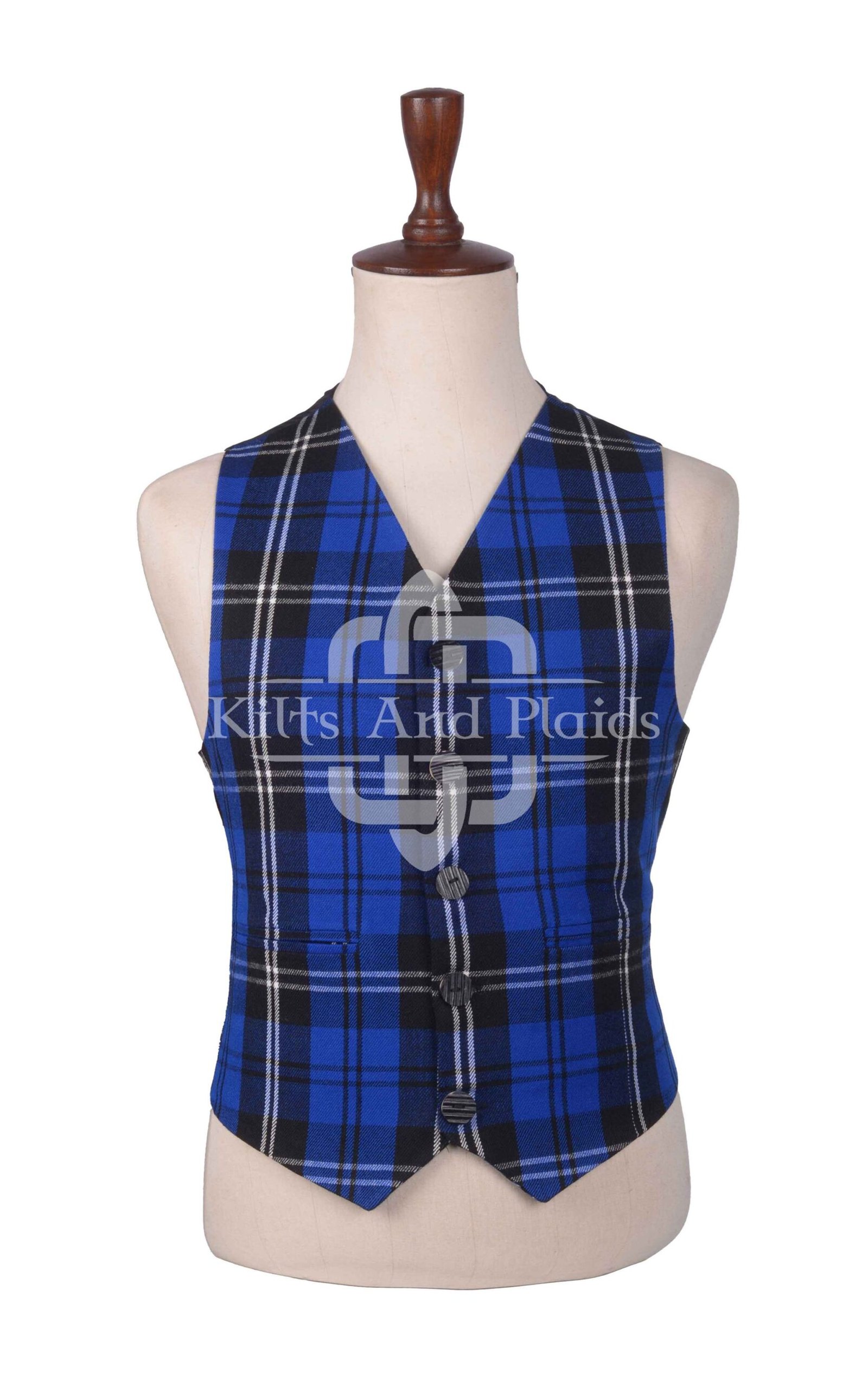 Ramsay-Blue-Hunting-Tartan-Argyll-Jacket-and-Waistcoat-5 Ramsay Blue Hunting Tartan Argyll Waistcoat