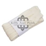 Cream Kilt Socks