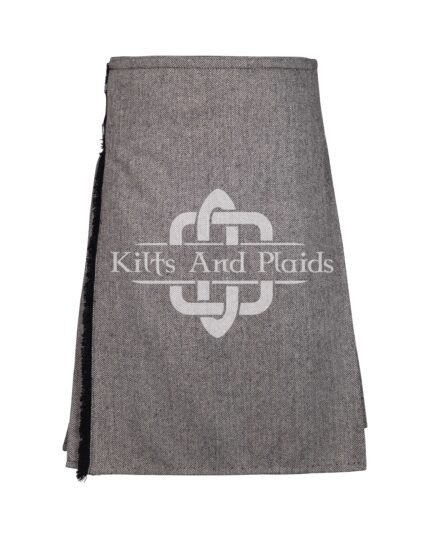 Men's Outfit Grey Tweed 8 yard Kilt