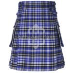 Clark Modern Tartan Utility Kilt