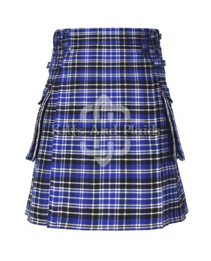 Clark Modern Tartan Utility Kilt