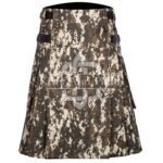 Digital Camo Utility Cotton Kilt