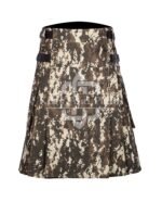 Digital Camo Utility Cotton Kilt